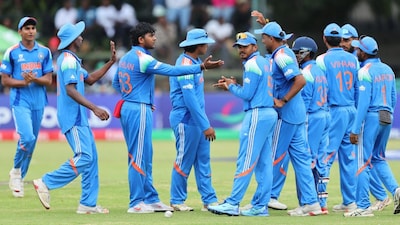 ICC U19 World Cup 2026 champions Team India. (X/BCCI) 