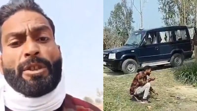 A man in Meerut killed his wife's alleged lover, posted confession online and later threatened police with a pistol