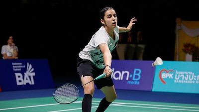 Devika Sihag in action at the Thailand Masters (Picture credit: Badminton Photo)