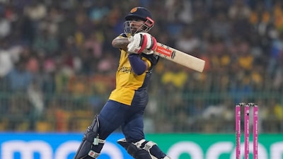 Kusal Mendis scored a 43-ball 56 against Ireland (Picture credit: AP)