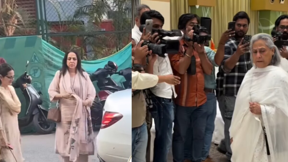 Anand Sagar Prayer Meet: Hema Malini And Jaya Bachchan Pay Last Respects | Bollywood News