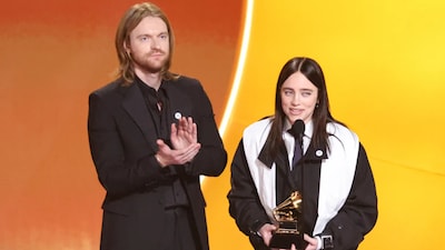 Billie Eilish won Song of the Year at Grammys. (Photo Credit : X)