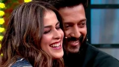 Genelia Deshmukh celebrates anniversary with Riteish Deshmukh .(Photo Credit: X)