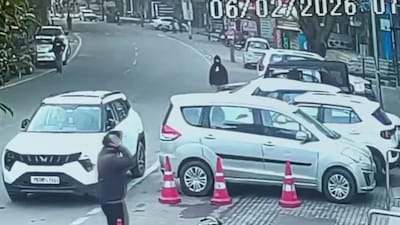 CCTV captures the moments leading up to the killing of Punjab AAP leader Lucky Oberoi | Image: News18