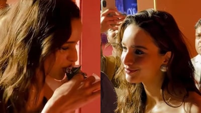 Triptii Dimri and Shahid Kapoor appeared at Paan Ki Dukaan song launch event. (Photo Credit: Instagram)