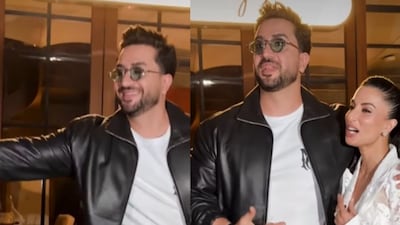 Aly Goni was spotted at a party. (Photo Credit: Instagram)