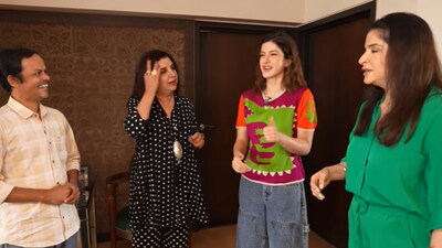 Shanaya’s next film, Tu Yaa Main, will be released on February 13. (Photo Credit : Youtube)