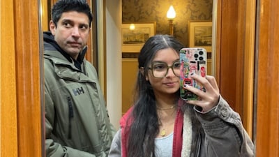 Farhan shared a carousel of five photos to celebrate Akira’s birthday. (Photo Credit : Instagram/ faroutakhtar)