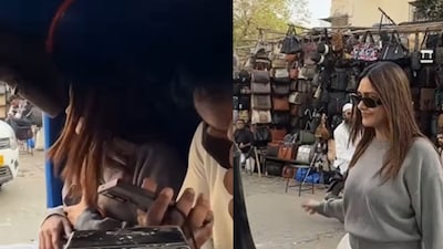 Mrunal was spotted in a casually chic look. (Photo Credit: Instagram)