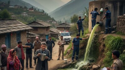 Preliminary testing confirmed the presence of a toxic chemical in the water, which officials said could have proved fatal if consumed. (AI Image)