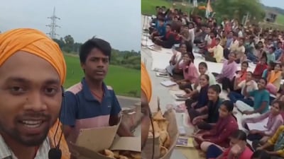 Almost 1,000 students attend his classes now. (Photo Credit: X/@CommanMan777589)