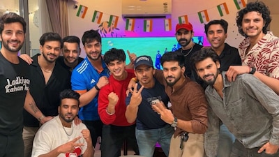 The India versus Pakistan match was on February 15, and India won. (Photo Credit: Instagram/alygoni)