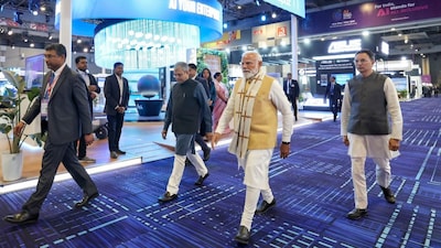 PM Narendra Modi during the opening of the India AI Impact Summit in New Delhi on February 16, 2026. (Image: PMO/PTI)