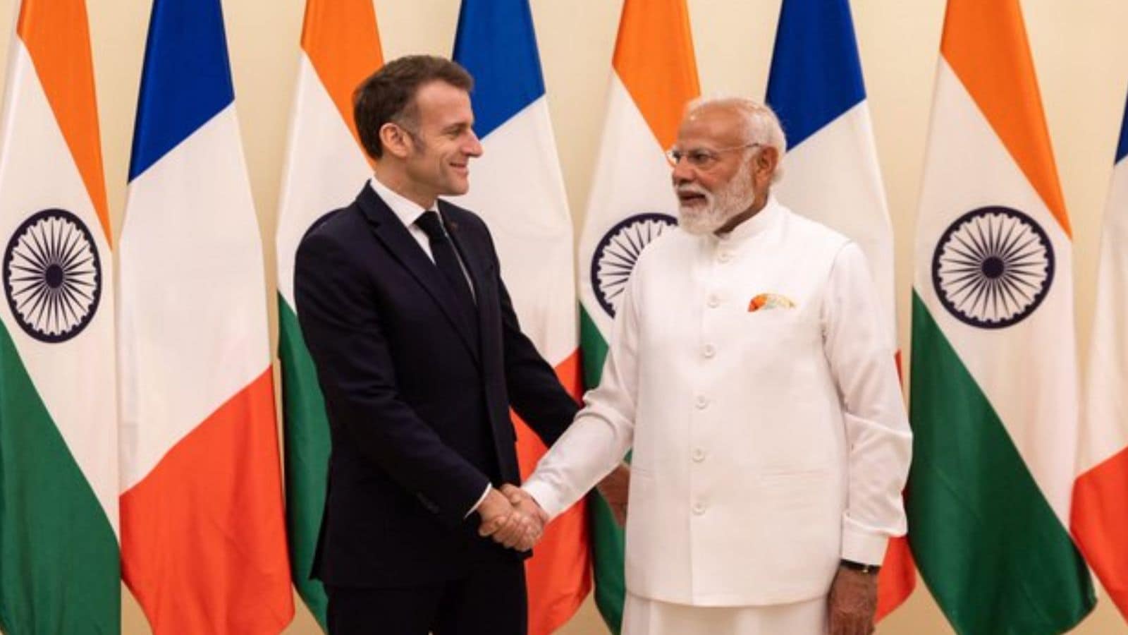  India and France reaffirmed support for a free, rules-based Indo-Pacific, boosting cooperation through IMEC and trilateral ties with Australia and the UAE. On global conflicts, the leaders expressed concern over the war in Ukraine and called for a just and lasting peace through dialogue and diplomacy. They also reiterated support for a two-state solution in West Asia and condemned terrorism in all forms, with France expressing solidarity following recent terror attacks in India.