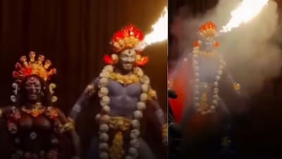 Mahakali is a fierce form of Goddess Kali. (Photo Credit: Instagram/kiddaan)