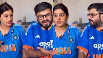 The short video features the couple dressed in Indian cricket jerseys. (Photo Credit: Instagram/zainanwarrr)