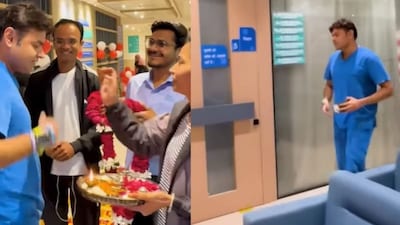 He conducted the procedure within 8 hours. (Photo Credit: Instagram/drmohitbhandari)