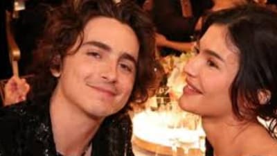 Kylie Jenner and Timothée Chalamet pack on PDA during pizza date. (Photo Credit: X)