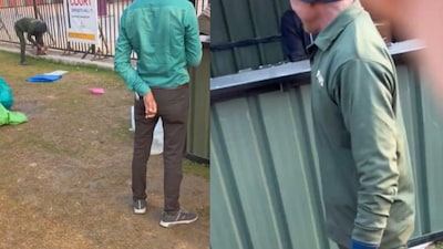 The incident allegedly happened near a food stall at the event. (Photo Credit: X/@_sahilrajput)