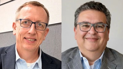 Paul Procee (L), acting country director for India at the World Bank, and Mahesh Uttamchandani (R), regional practice director for digital and AI across East Asia and the Pacific and South Asia, World Bank. (Image: World Bank Group)