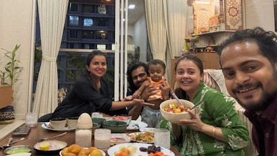 Devoleena Bhattacharjee-Shanawaz Shaikh celebrates Iftar with baby Joy. (Photo Credit: Instagram)