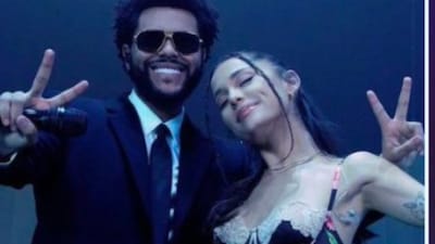 The Weeknd and Ariana Grande have collaborated on four songs so far.