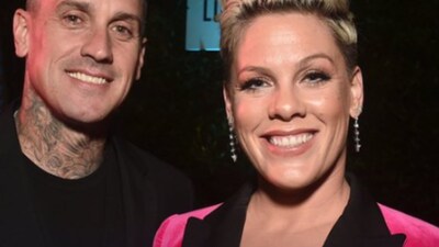 Pink and Carey Hart tied the knot in 2006 and share two children.