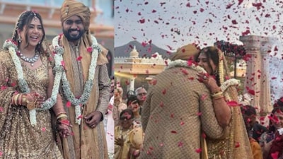 Dipika Chikhlia gets emotional during daughter's wedding. (Photo Credit: Instagram)