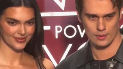 Kendall Jenner and Nicholas Galitzine are the faces of Emporio Armani.