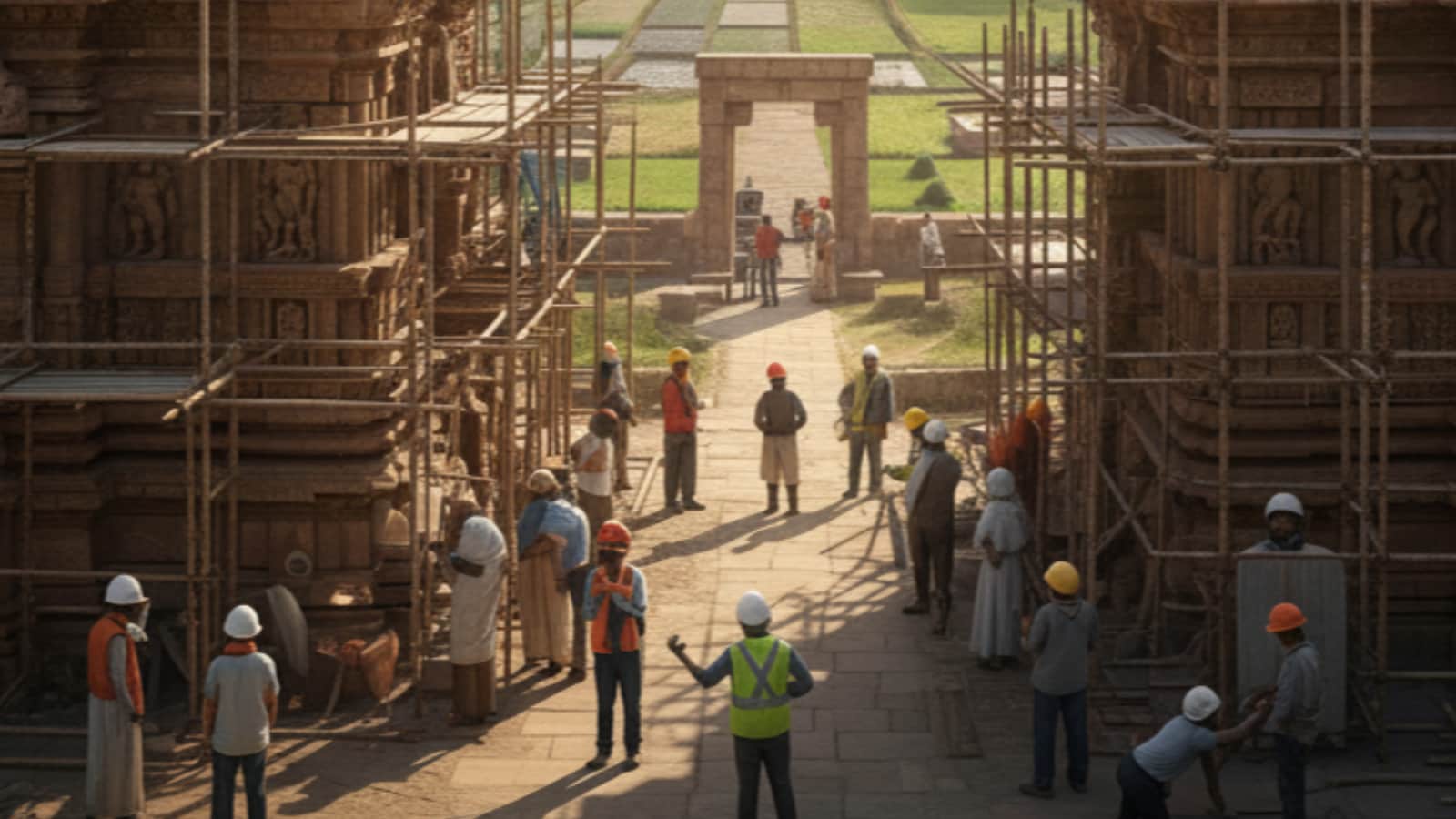 Construction began on January 9 this year and is scheduled to finish by April 30, 2026. The project’s rapid pace makes it one of the quickest heritage restorations using traditional techniques in India. Craftsmen are working in shifts to meet the timeline. Every detail is checked against historical references to maintain authenticity. Construction began on January 9 this year and is scheduled to finish by April 30, 2026. The project’s rapid pace makes it one of the quickest heritage restorations using traditional techniques in India. Craftsmen are working in shifts to meet the timeline. Every detail is checked against historical references to maintain authenticity.