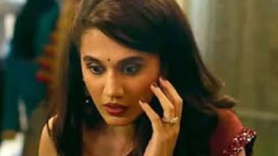 Taapsee Pannu in Thappad, a film that questioned what society calls “just a slap.” (Photo Credit: X)