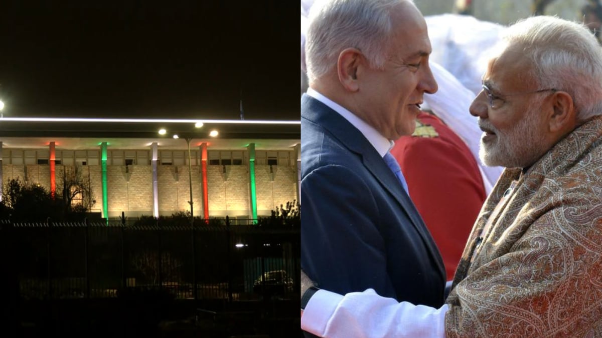PM Modi's Israel Visit Live: Israeli Parliament Glows In Indian Tricolour Ahead Of PM's Arrival