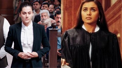 Taapsee Pannu To Rani Mukerji: 7 Bollywood Actresses Who Portrayed Lawyers On-Screen