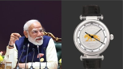 Made In India: PM Modi Sports Tiger-Motif 'Baagh' Watch At The AI Impact Summit 2026