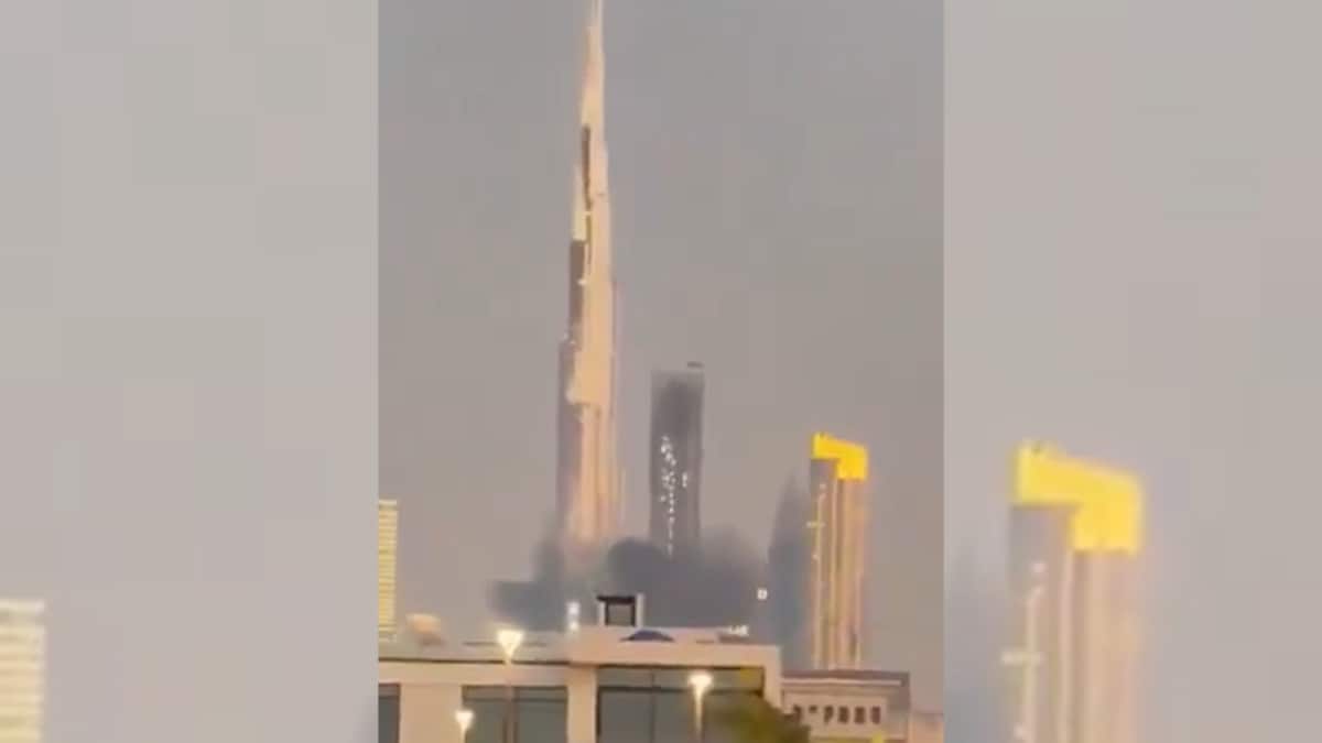 Iranian Drone Strikes Near Burj Khalifa In Dubai As The Conflict In West Asia Rage | Video