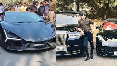 UP Business Tycoon's Son Rams Lamborghini Into Pedestrians in Kanpur