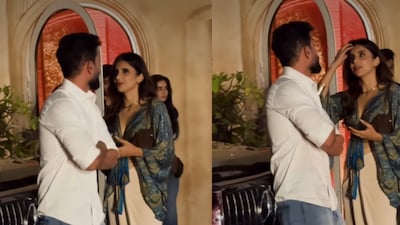 Jay Bhanushali and Miesha Iyer attended an event together.(Photo Credit : Instagram)