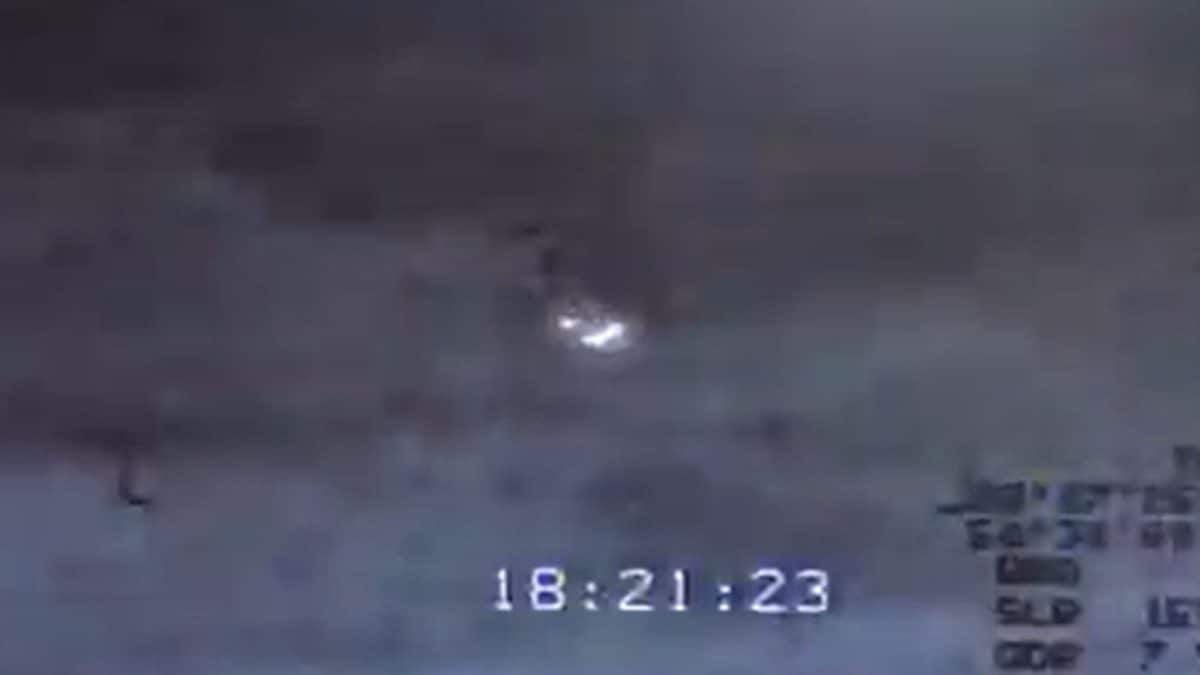 Leaked US Air Force Drone Footage Claims To Show UFO-Like Objects Over West Asia | Watch