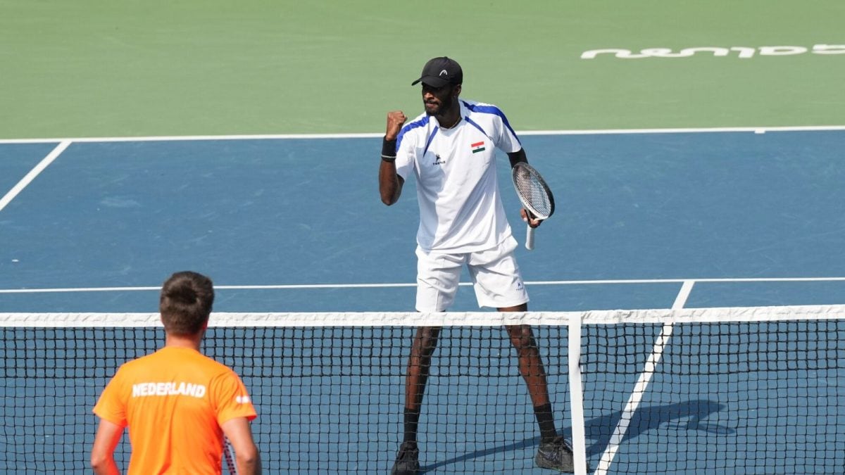 Dhakshineswar Suresh Shines As India Clinch 3-2 Davis Cup Win Against Netherlands