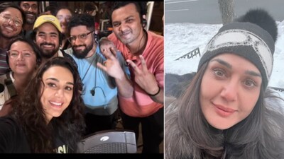 Preity Zinta will be next seen in Lahore 1947 alongside Sunny Deol.(Photo Credit : Instagram)