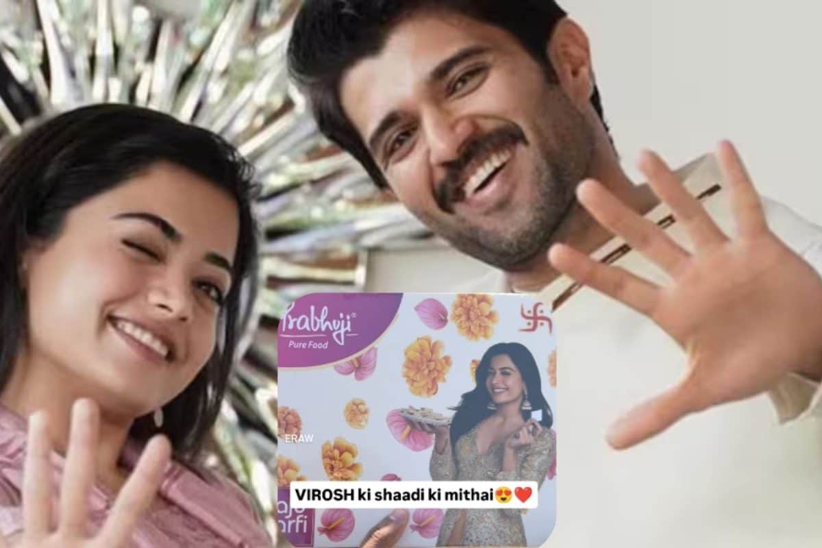 Rashmika Mandanna And Vijay Deverakonda Treat Guests To Barfis From This Iconic Sweet Shop