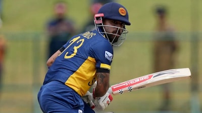 Kusal Mendis scored 61 against Oman (Picture credit: AP)