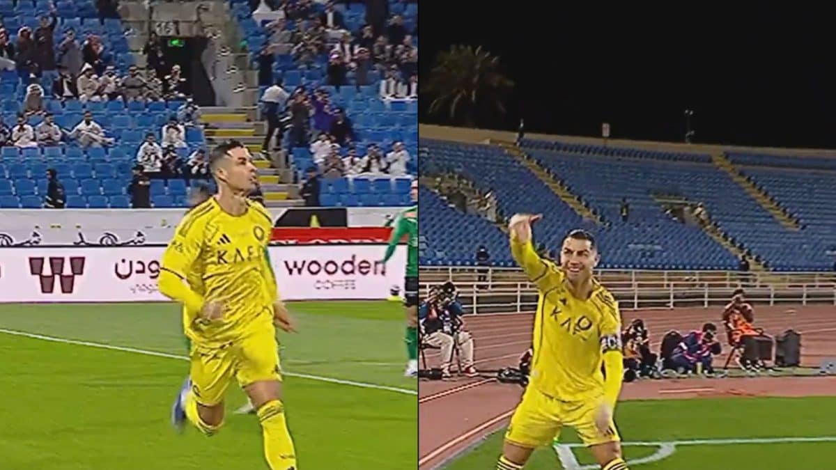 Cristiano Ronaldo Unveils Fresh Celebration After Scoring for Al Nassr FC | Watch