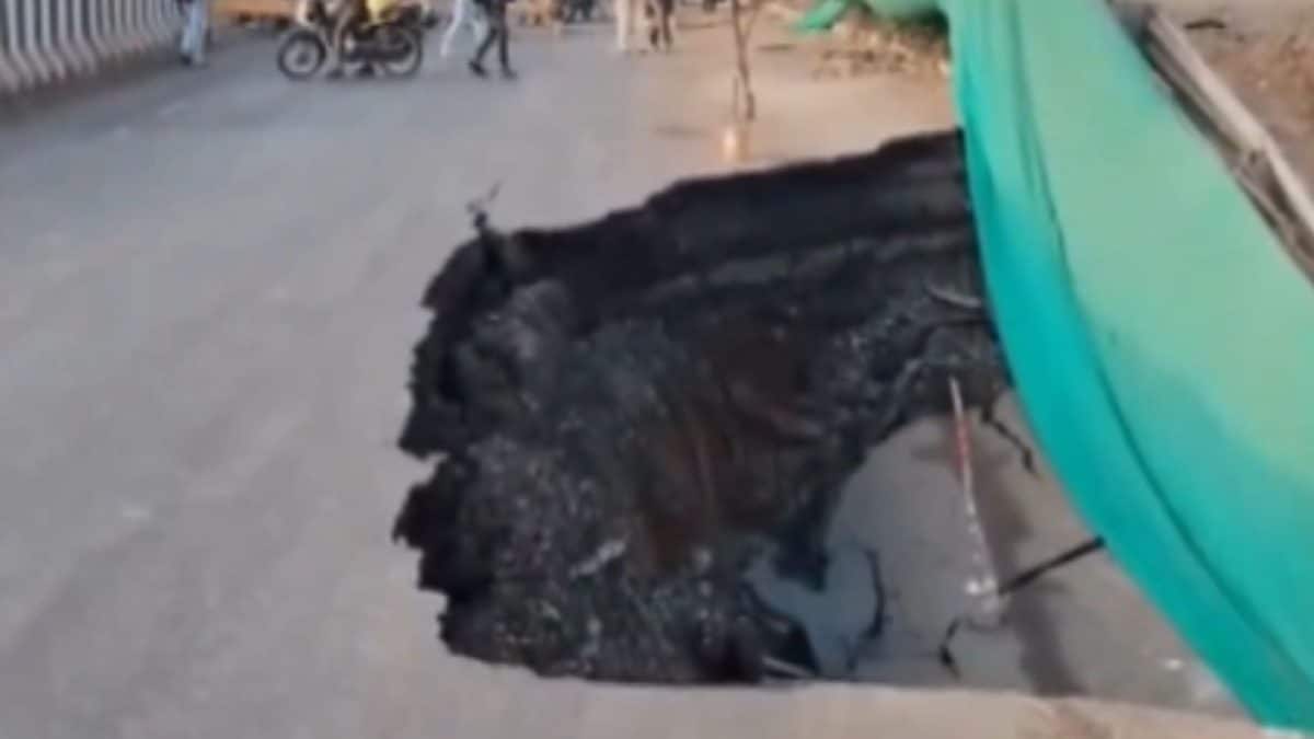 Portion Of Bridge Collapses On NH 45 In Madhya Pradesh's Jabalpur | Video