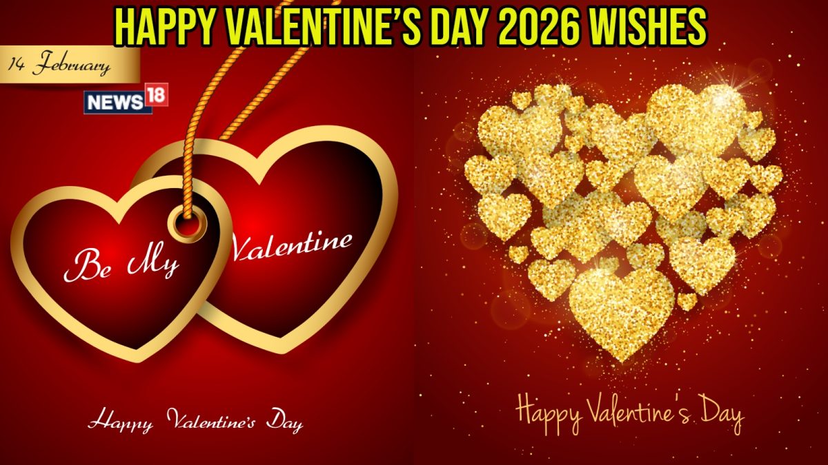 100+ Happy Valentine's Day 2026 Wishes, Images, Messages, Greetings And WhatsApp Status To Share