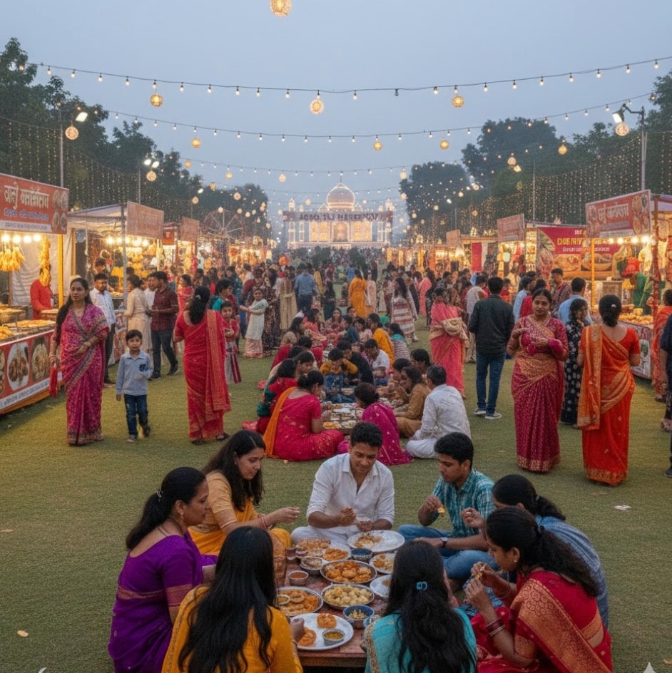 Taj Mahotsav 2026 will be held from February 18 to February 27 at Windham Garden Hotel, Fatehabad Road.