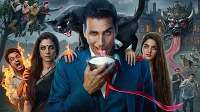 Directed by Priyadarshan, the comedy horror film stars Akshay Kumar in the lead role alongside Wamiqa Gabbi, Paresh Rawal, Rajpal Yadav, and Tabu.