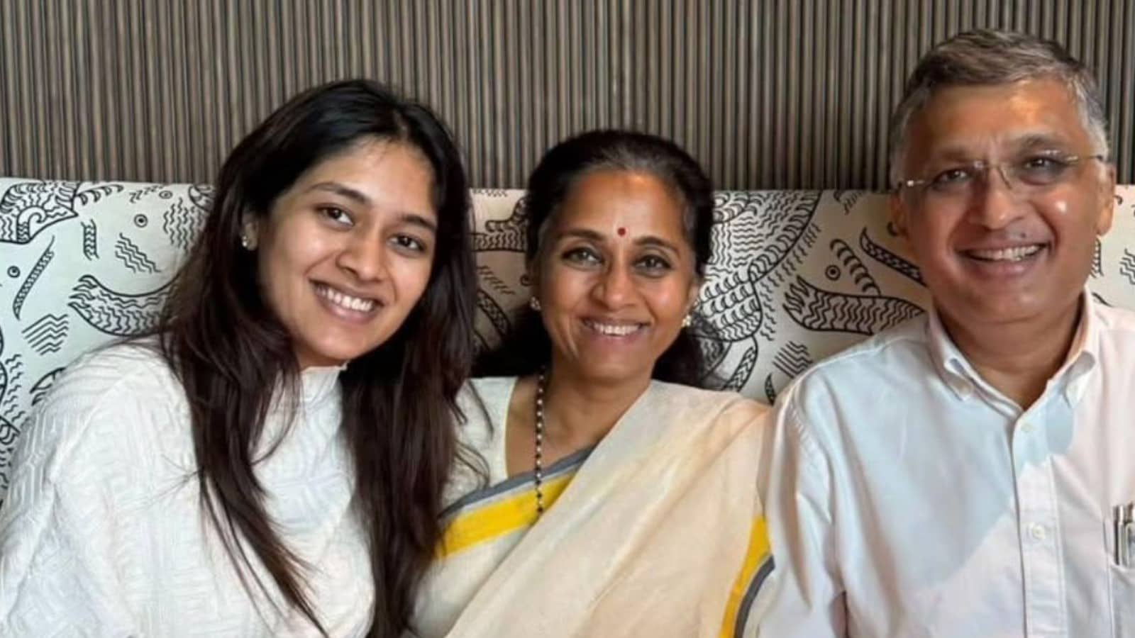 Revati Sule is the daughter of Supriya Sule and Sadanand Sule and is the granddaughter of Sharad Pawar. Her mother, Supriya Sule, represents Baramati in the Lok Sabha and is one of the senior leaders of the Sharad Pawar-led NCP faction. Her grandfather, Sharad Pawar, is a veteran Indian politician who has served as a Member of Parliament in the Rajya Sabha, a role he has held since 2020. He has earlier led Maharashtra as Chief Minister for three separate terms.

