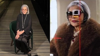 Zeenat Aman reflects on finding purpose through work at 74, saying she is grateful for “gainful employment” and joking that she would “probably rot in bed” if work dried up.