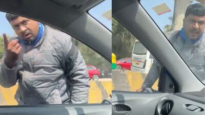 Screengrab of viral video (Credits: News18)